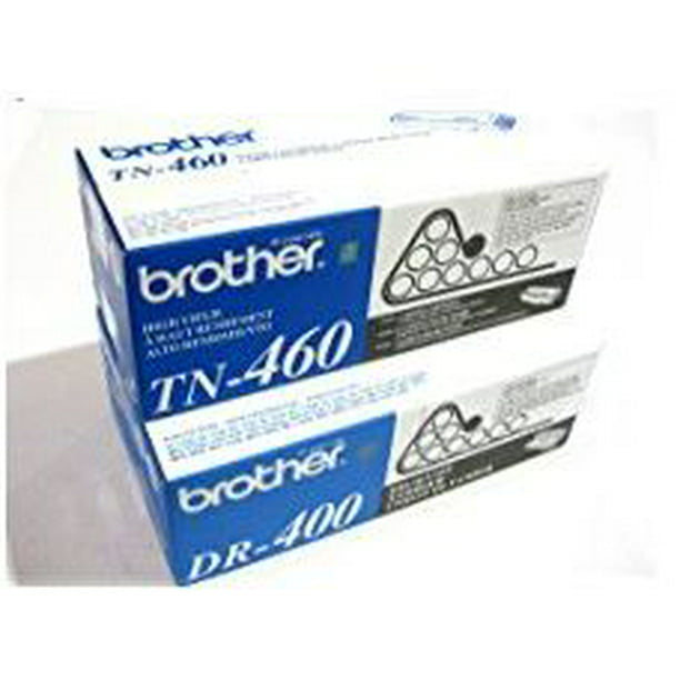 4 PK Black Combo For Brother DR400 Drum TN-460 Toner Intellifax 5750e 5750p 1200
